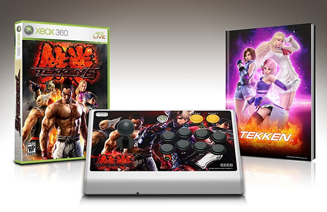 The official Xbox 360 Tekken 6 wireless fight stick.